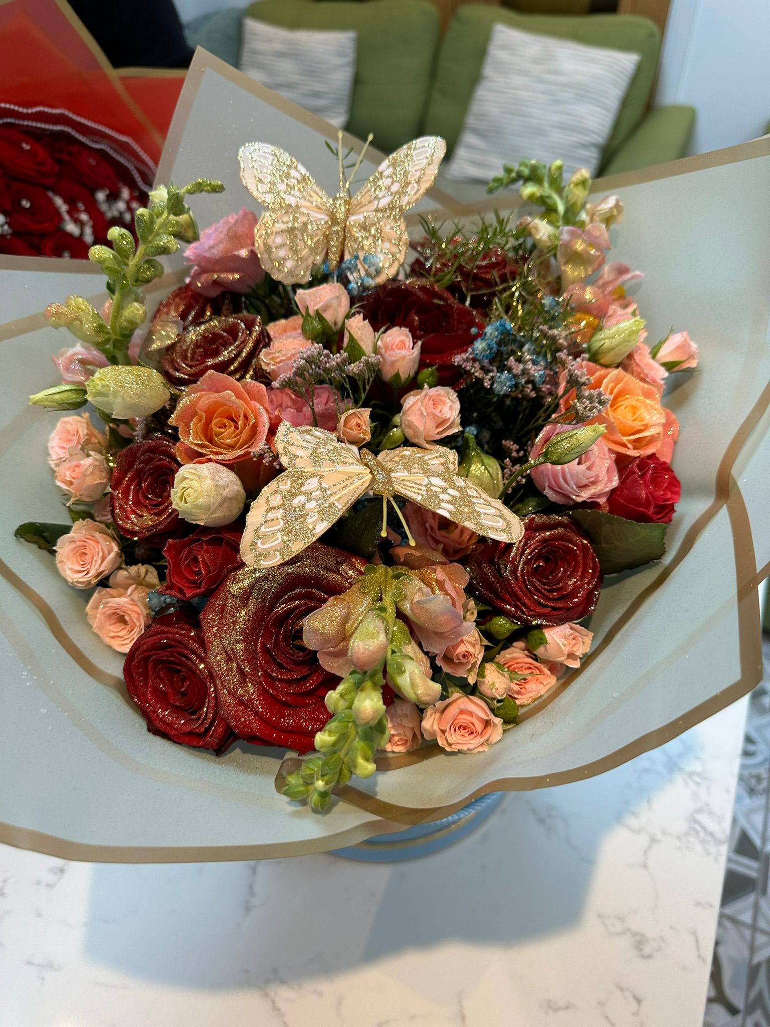 Luxury Butterfly Bouquet