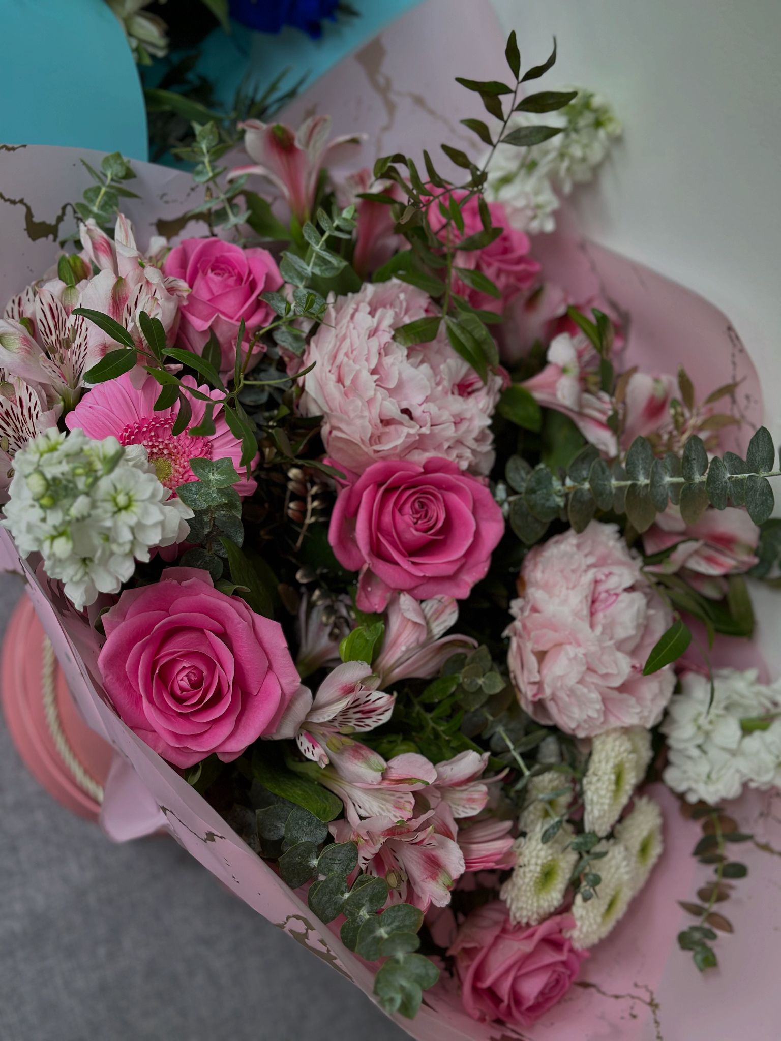 Pink Mixed Celebration Bouquet