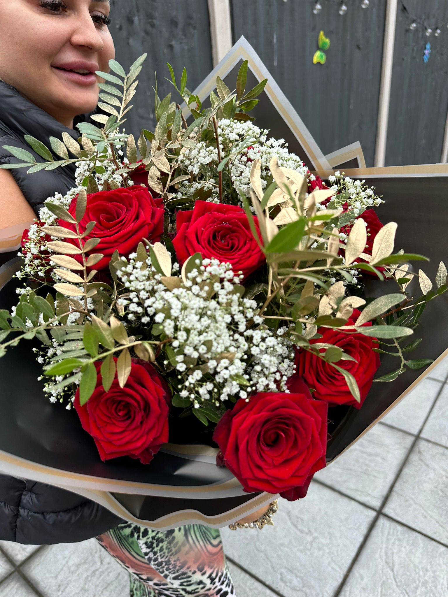 Classic Red Rose Bouquet